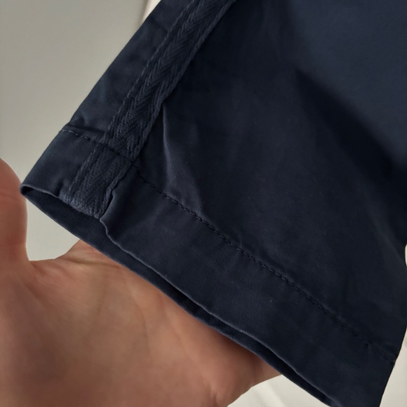 QUINCE Navy Organic Stretch Cotton Twill Girlfriend Chino Pants NWT size 26 - Picture 11 of 14